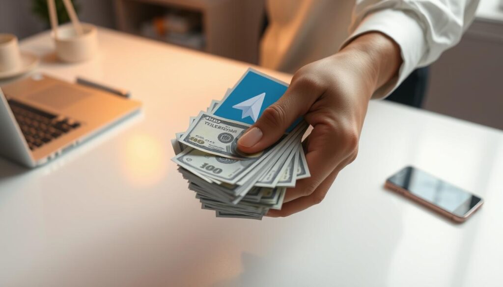 الربح من التلجرام