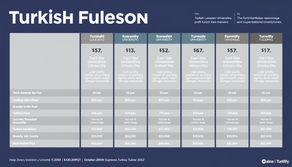 تكاليف الدراسة في تركيا